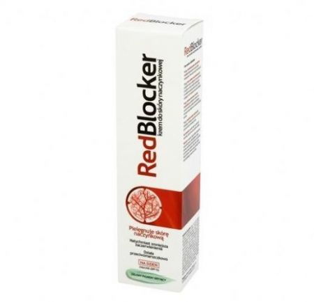 RedBlocker, krem do skóry naczynkowej na dzień, 50 ml + Kosmetyki i dermokosmetyki | Problemy skórne | Skóra naczynkowa ++ Aflofarm
