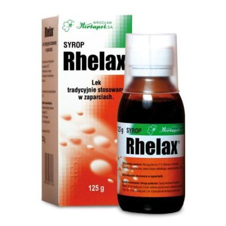 Rhelax, syrop, 125 g + Bez recepty | Przewód pokarmowy i trawienie | Zaparcia