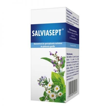Salviasept, płyn, 35 g + Bez recepty | Jama ustna i zęby | Afty i pleśniawki ++ Herbapol Lublin