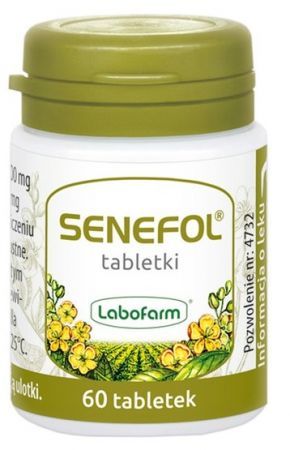 Senefol, 300 mg tabletki, 60 szt. + Bez recepty | Przewód pokarmowy i trawienie | Zaparcia ++ Labofarm
