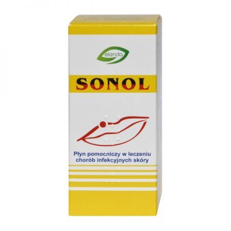Sonol, płyn do stosowania na skórę, 8 g + Kosmetyki i dermokosmetyki | Problemy skórne | Opryszczka i zajady ++ Elanda