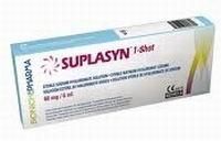 Suplasyn 1 Shot, 60 mg/ 6 ml, 1 ampułko strzykawka + Bez recepty | Kości, stawy, mięśnie | Regeneracja chrząstki stawowej ++ Mylan