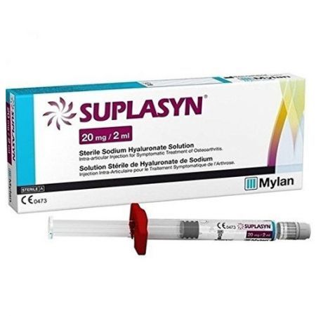 Suplasyn, 20 mg/2 ml, 1 ampułko strzykawka + Bez recepty | Kości, stawy, mięśnie | Regeneracja chrząstki stawowej ++ Stada