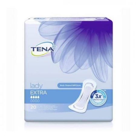 TENA Lady Extra, specjalistyczne podpaski, 20 szt. + Sprzęt i wyroby medyczne | Pieluchy dla dorosłych | Wkładki urologiczne ++ Sca Hygiene Products