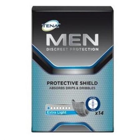 Tena Men Extra Light, wkłady anatomiczne, 14 szt + Bez recepty | Drogi moczowe | Nietrzymanie moczu ++ Sca Hygiene Products