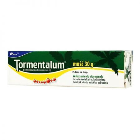 Tormentalum, maść, 30 g + Kosmetyki i dermokosmetyki | Problemy skórne | Rany i otarcia | Preparaty odkażające i wspomagające gojenie ++ Unia