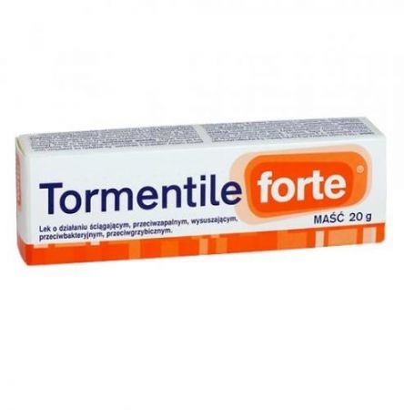 Tormentile Forte, maść w tubie, 20 g + Bez recepty | Skóra, włosy i paznokcie ++ Farmina