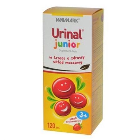 Urinal Junior, płyn doustny, 120 ml DATA WAŻNOŚCI 30.04.2023 + Bez recepty | Drogi moczowe | Infekcje i stany zapalne ++ Walmark