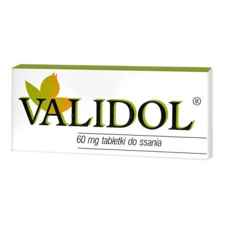 Validol, 60 mg tabletki do ssania, 10 szt. + Bez recepty | Uspokajające i nasenne | Nerwy i stres ++ Farmak
