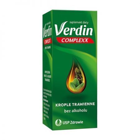 Verdin Complexx, krople trawienne, 40 ml + Bez recepty | Przewód pokarmowy i trawienie | Probiotyki ++ Us Pharmacia