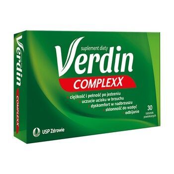 Verdin Complexx, tabletki, 30 szt + Bez recepty | Przewód pokarmowy i trawienie | Niestrawność ++ Us Pharmacia