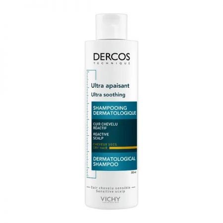 Vichy Dercos, ultrakojący szampon do włosów suchych, 200 ml + Kosmetyki i dermokosmetyki | Pielęgnacja | Włosy | Szampony ++ L'Oreal
