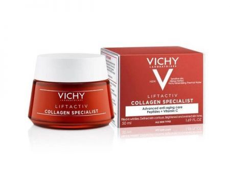 Vichy Liftactiv Collagen Specialist, krem przeciwzmarszczkowy na dzień, 50 ml + Kosmetyki i dermokosmetyki | Pielęgnacja | Twarz | Kremy ++ L'Oreal