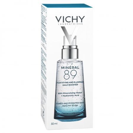 Vichy Mineral 89, serum codzienny booster nawilżająco-wzmacniający, 50 ml + Kosmetyki i dermokosmetyki | Pielęgnacja | Twarz | Kremy ++ L'Oreal