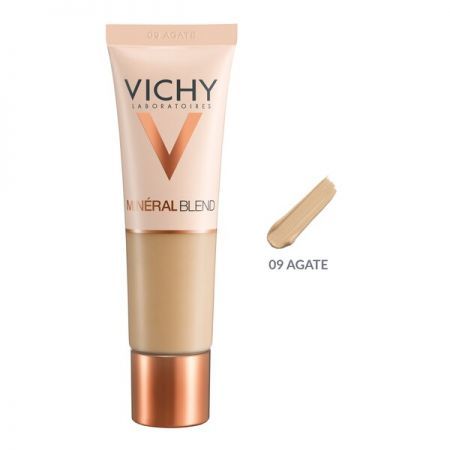 Vichy Mineralblend, podkład nawilżający 09 Agate, 30 ml + Kosmetyki i dermokosmetyki | Pielęgnacja | Twarz | Makijaż i demakijaż ++ L'Oreal