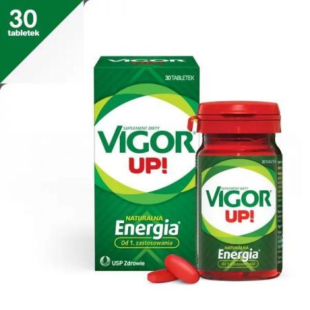 Vigor Up, tabletki, 30 szt + Bez recepty | Witaminy i minerały | Multiwitaminy ++ Us Pharmacia