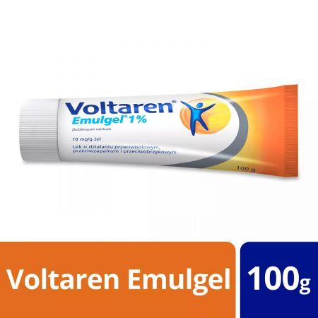 Voltaren Emulgel 1%, 10mg/g żel, 100 g + Bez recepty | Kości, stawy, mięśnie | Ból mięśni i stawów ++ Novartis