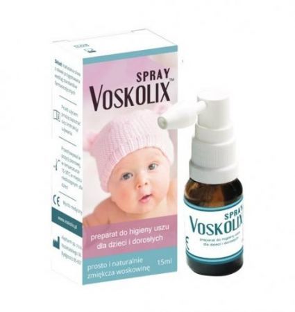 Voskolix, spray do higieny uszu, 15 ml + Bez recepty | Uszy | Higiena uszu ++ Axpharm