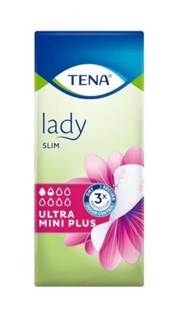 Wkłady anatomiczne, TENA Lady Slim Ultra Mini Plus, 24 szt. + Sprzęt i wyroby medyczne | Materiały higieniczne | Podpaski, wkładki, tampony ++ Essity