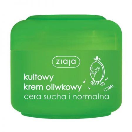 Ziaja Oliwkowa, kultowy krem cera sucha normalna, 50 ml + Kosmetyki i dermokosmetyki | Problemy skórne | Skóra sucha i atopowa ++ Ziaja