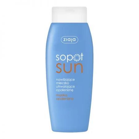 Ziaja Sopot Sun, nawilżające mleczko utrwalające opaleniznę, 200 ml + Kosmetyki i dermokosmetyki | Pielęgnacja | Ciało | Opalanie i po opalaniu ++ Ziaja